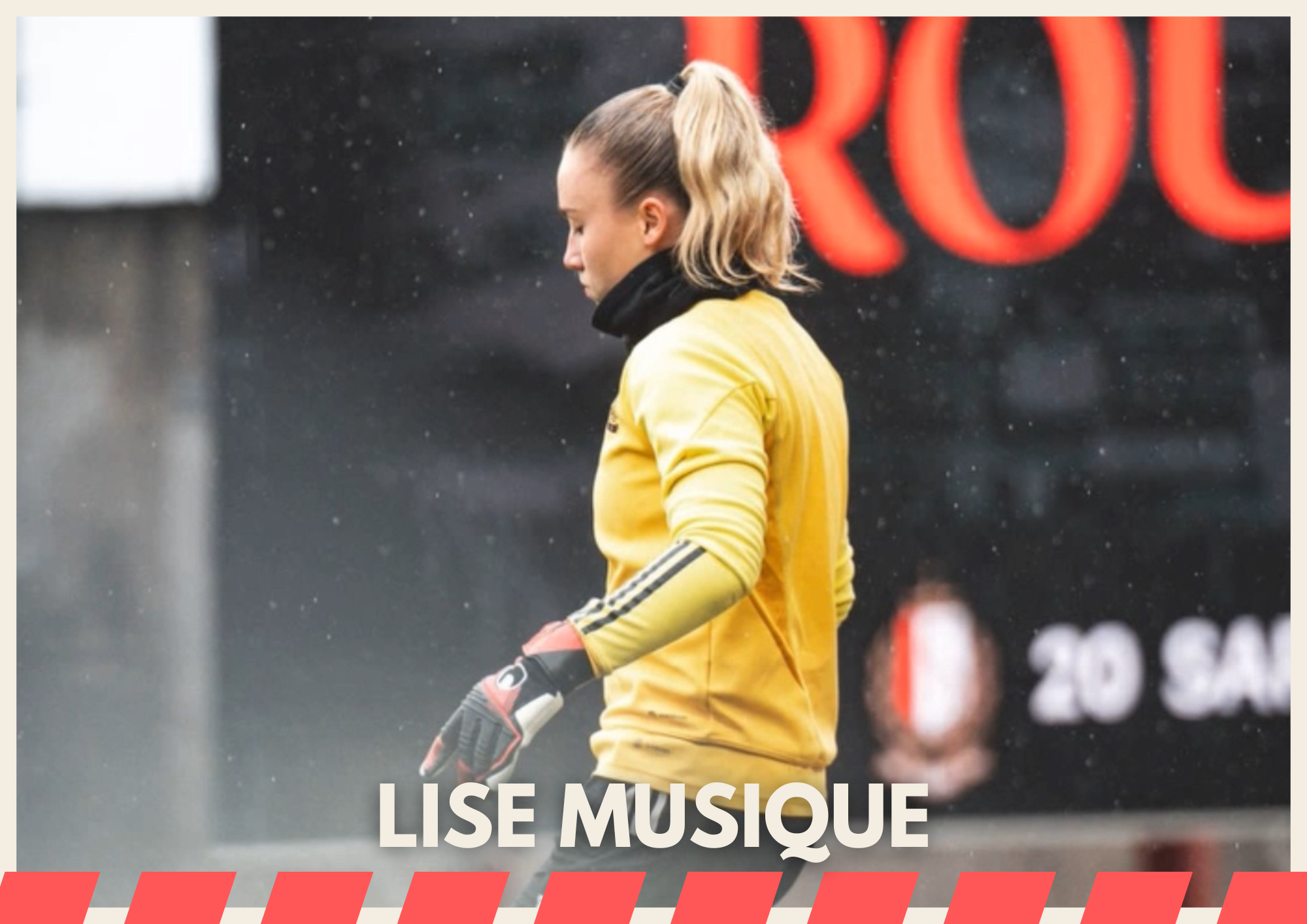 Interview de Lise Musique, joueuse du Standard Femina