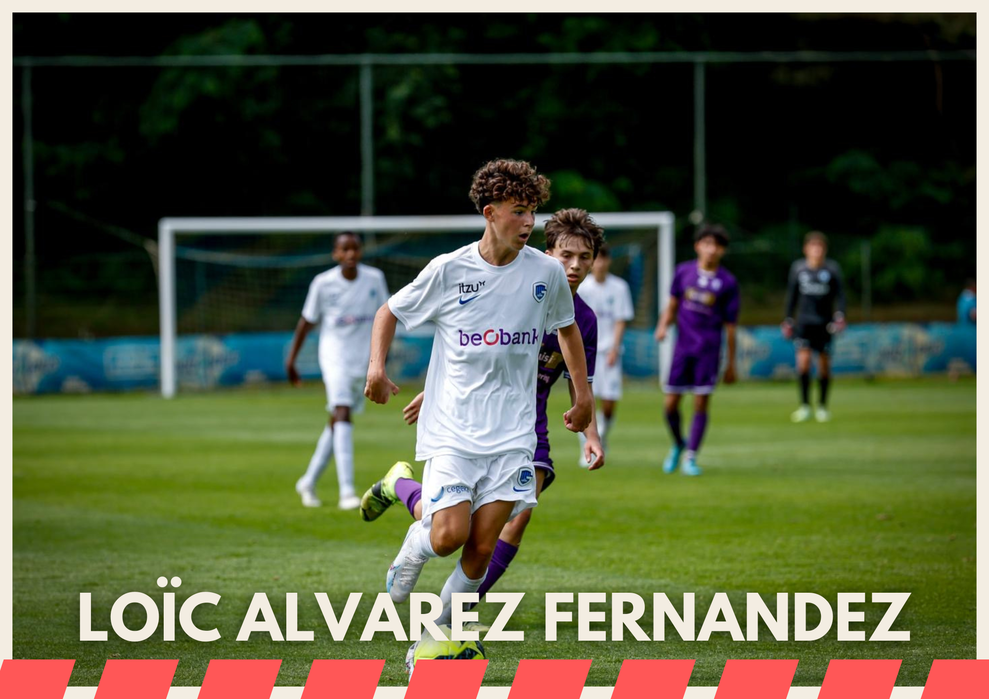 Interview de Loïc Alvarez Fernandez, joueur du KRC Genk