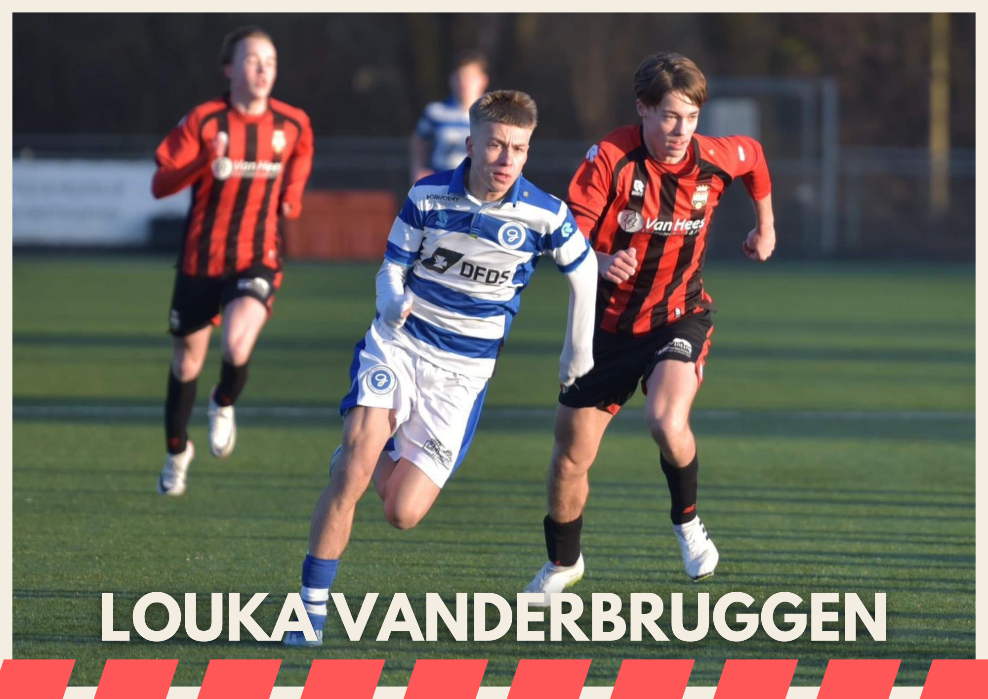 Interview of Louka Vanderbruggen, player of De Graafschap