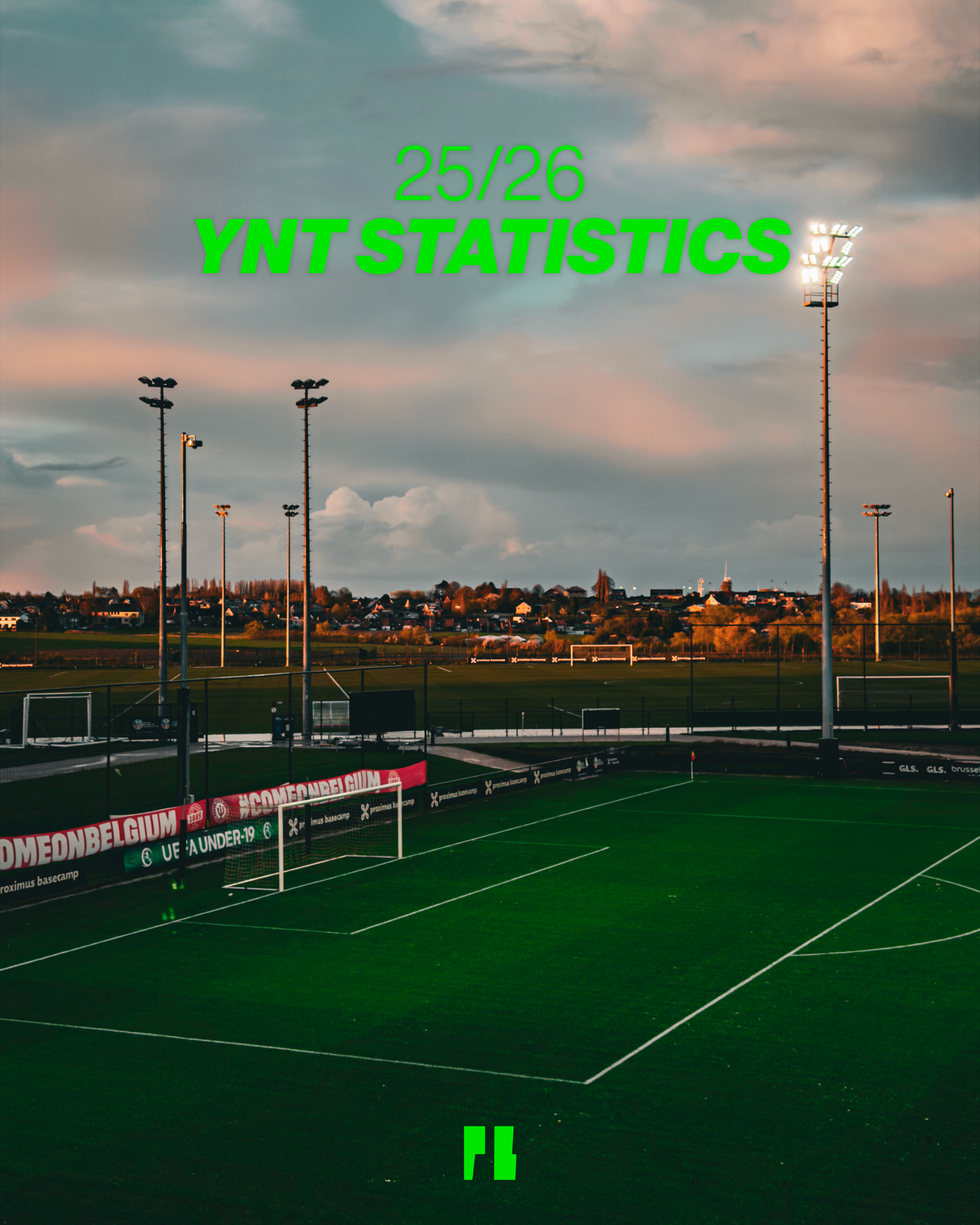 2025/26 Youth National Teams statistics